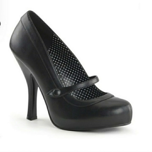 Pinup Couture Shoes - Pinup Couture Cutie Pie Mary Jane Heels